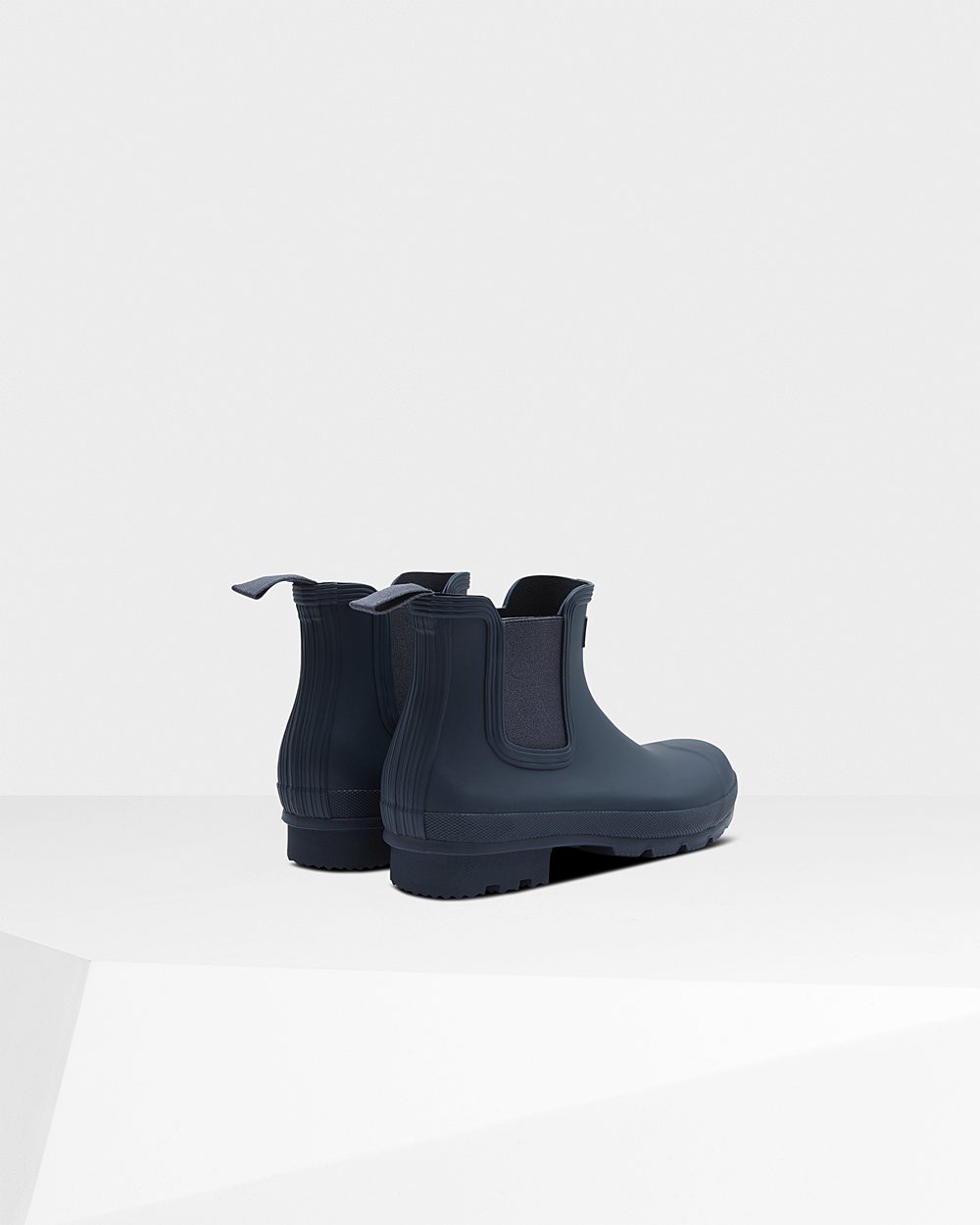 Hunter Original Chelsea Boots - For Sale Cheap Mens Navy - GWJZVO586